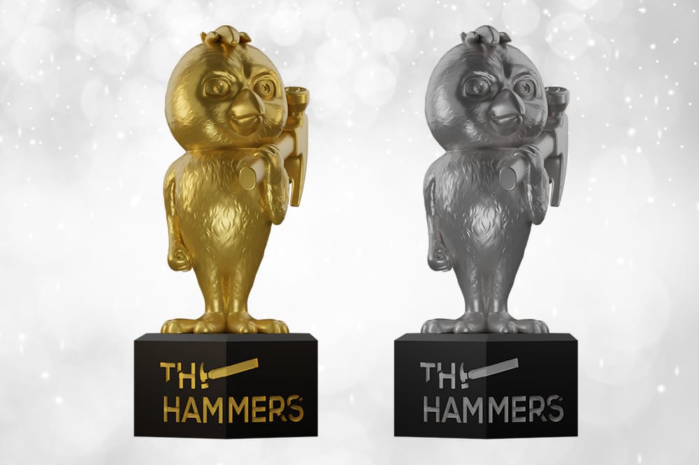 The Hammers Awards'tan 3 ödül kazandık!