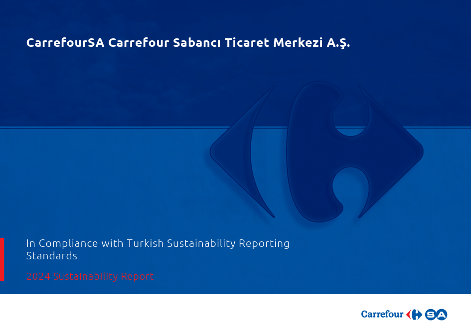 CarrefourSA 2024 Sustainability Report In Compliance with TSRS