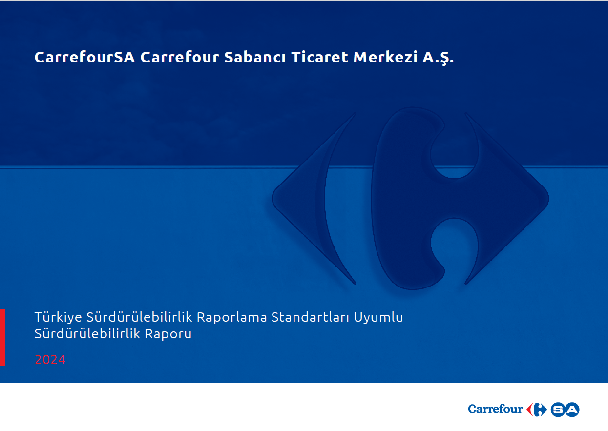 2024 CarrefourSA TSRS Uyumlu Sürdürülebilirlik Raporu